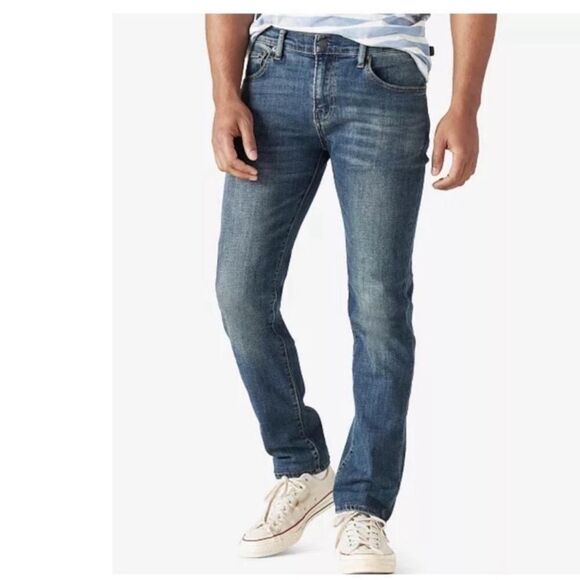 Lucky Brand 121 Slim Straight Jeans Size 30x32 - Picture 1 of 11